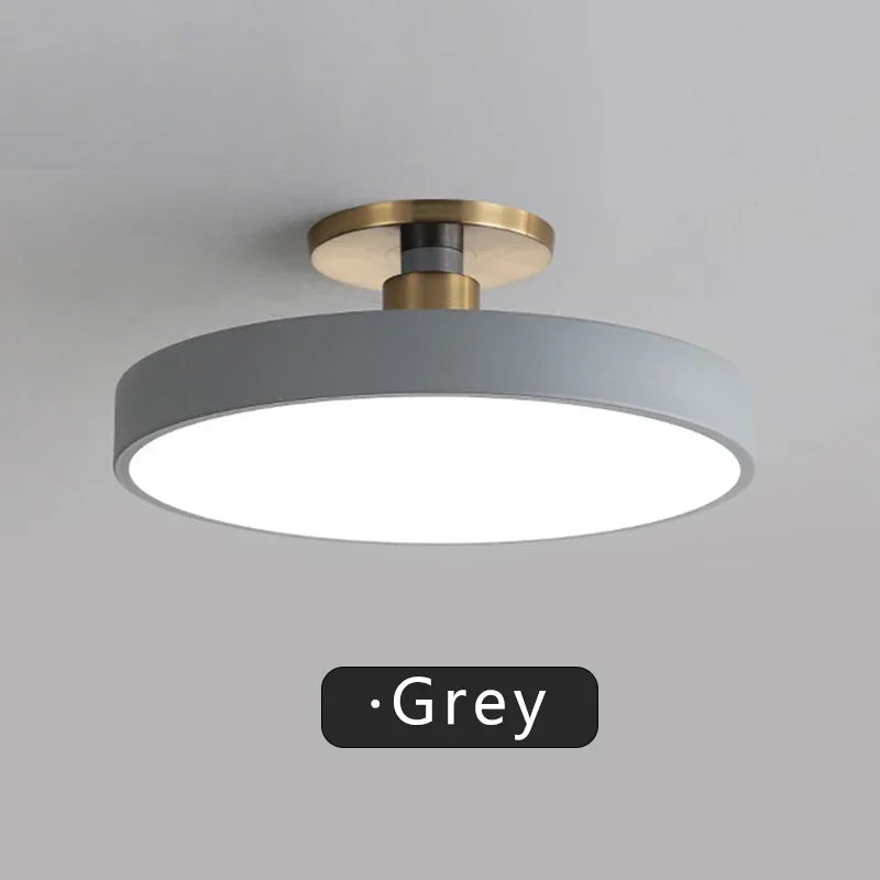 Circular Macaron Dimmable Ceiling Light