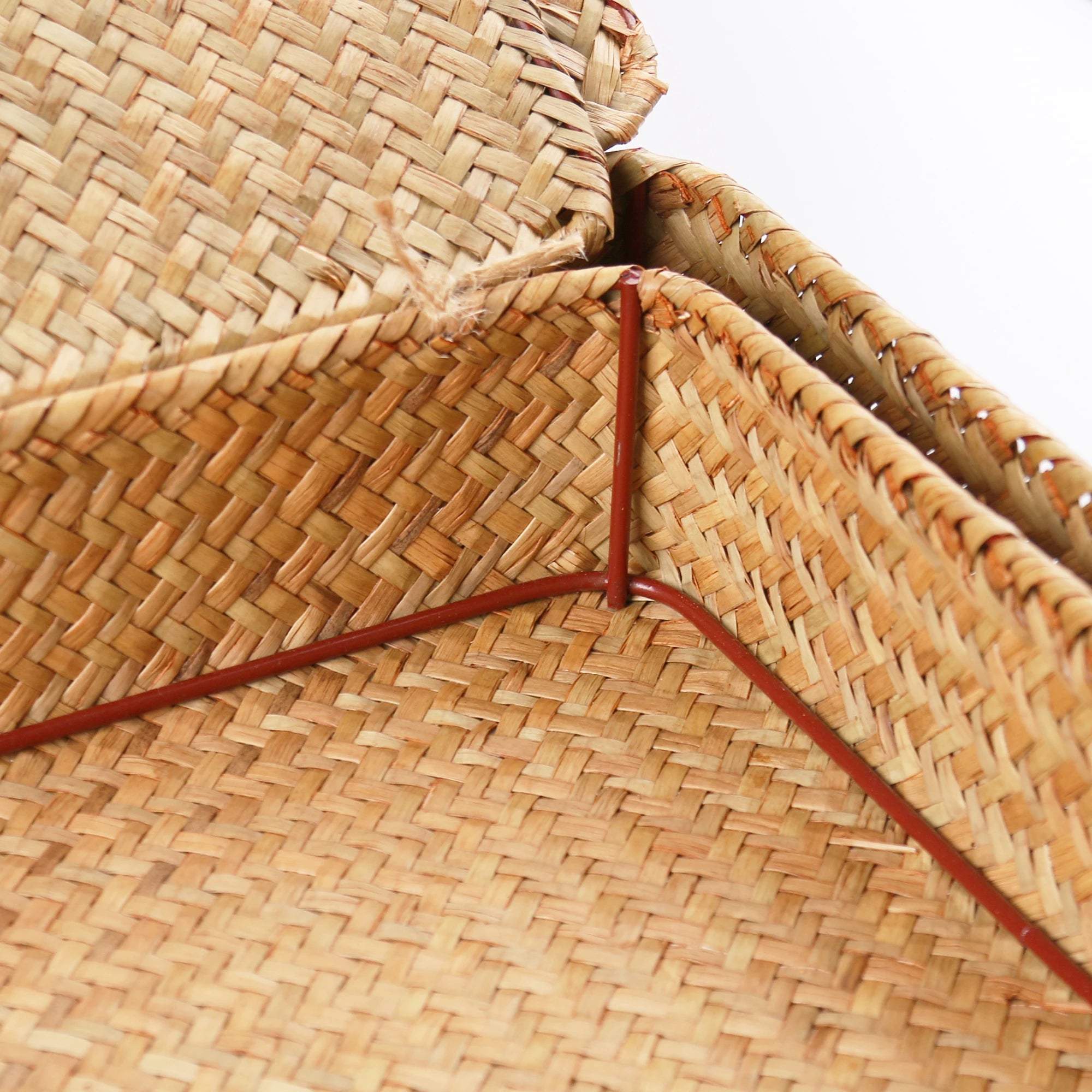 Seagrass Lidded Baskets Set of 2