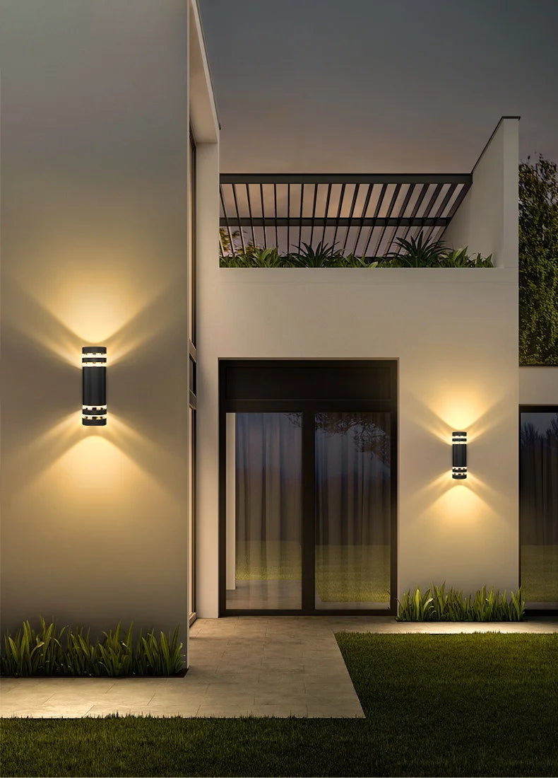 E27 Outdoor Up And Down Wall Sconce