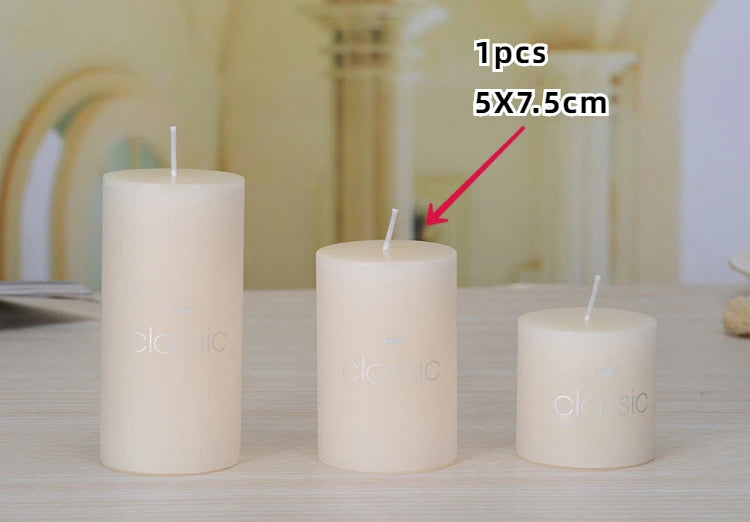 5cm Household Pillar Candles