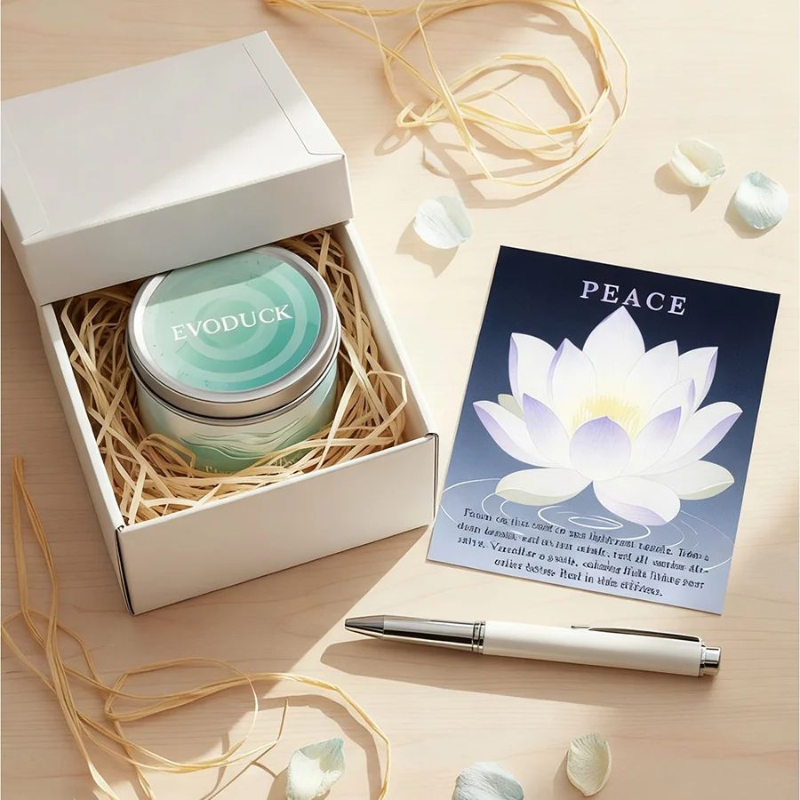 Law of Attraction Peace Ritual Candle, Lavender & Chamomile Aroma
