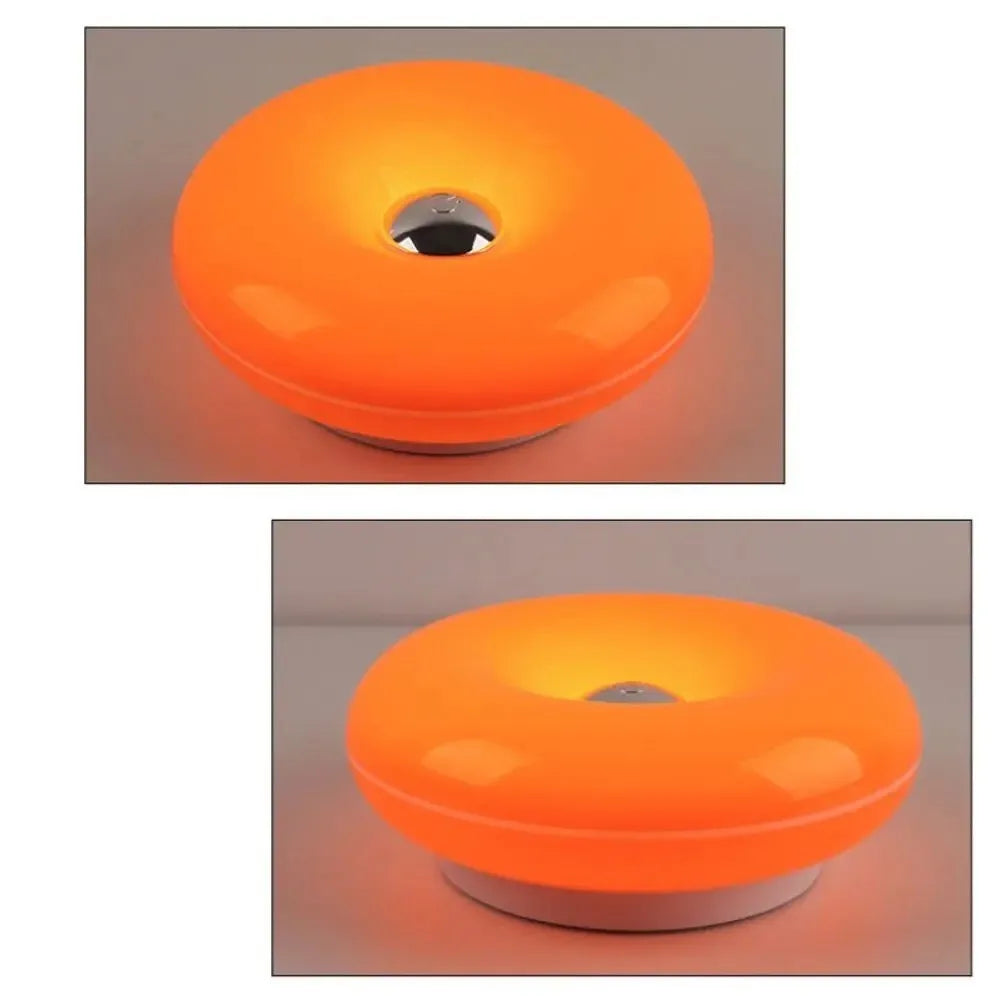 Tricolor Donut Wall Lamp Touch Switch
