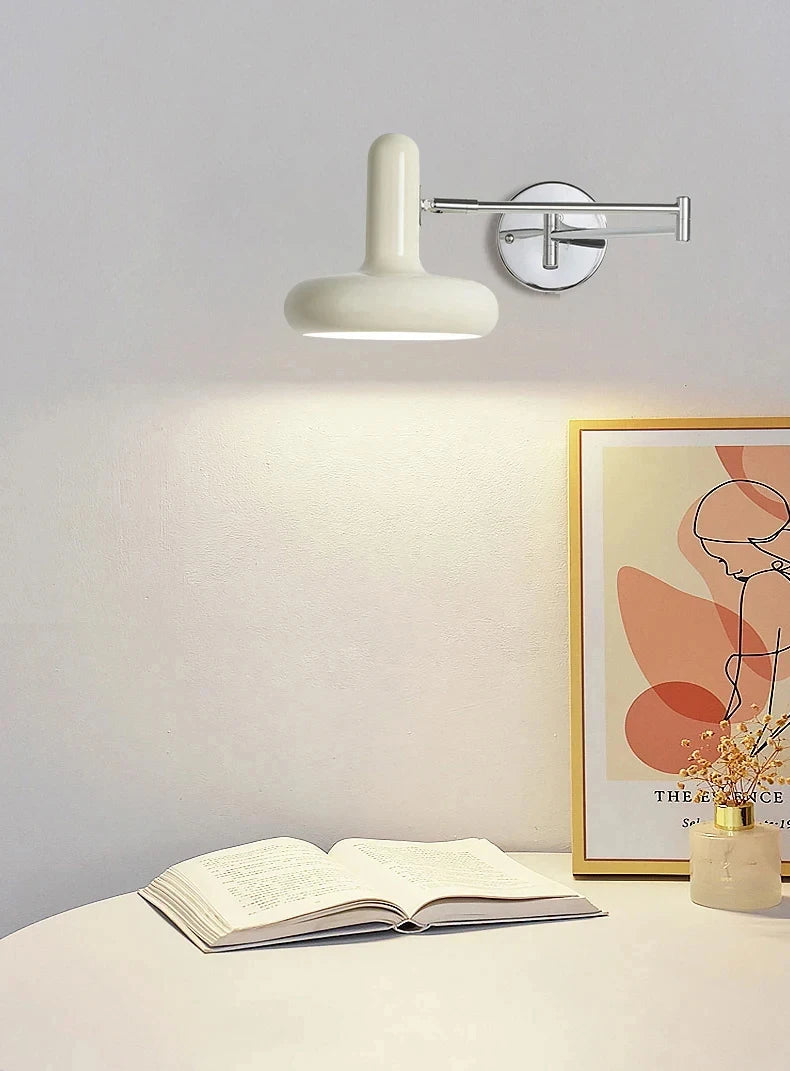 Nordic Modern Retractable Rotatable Swinging Retractable Wall Lamp