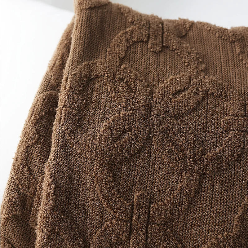 Knit Bed Runner Throw