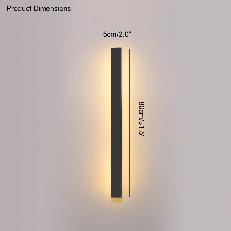 IP65 Minimalist Outdoor Wall Lamp