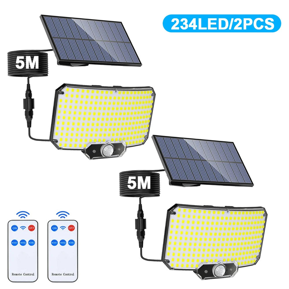 Solar Motion Sensor Security Light