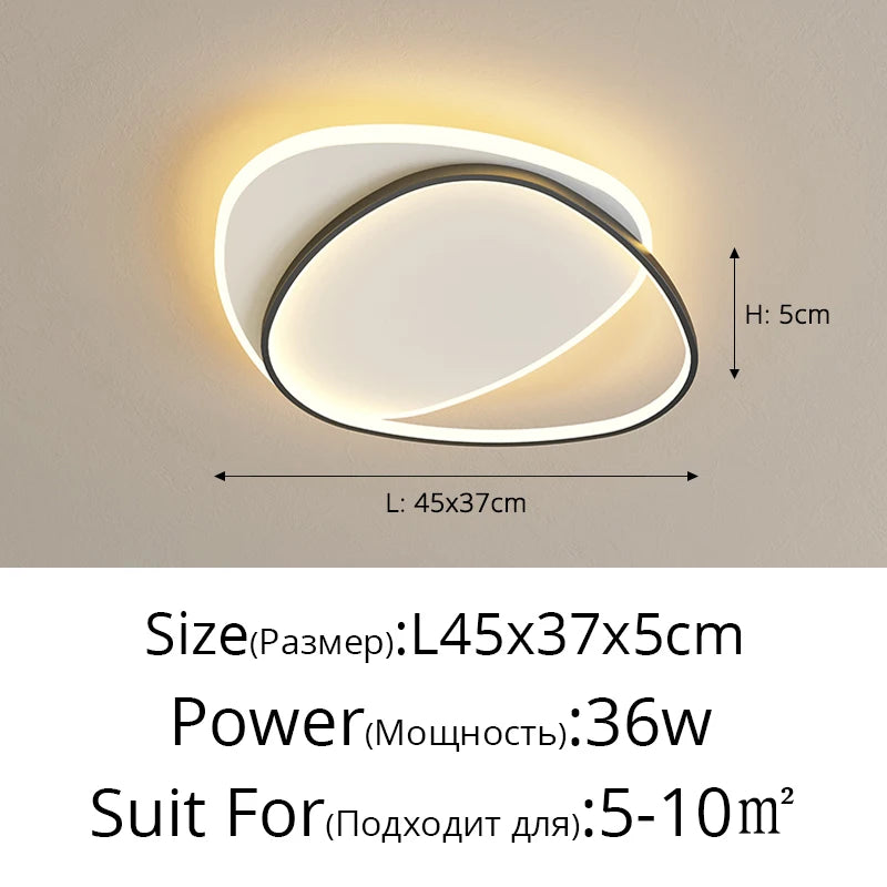 Modern LED Study Chandelier