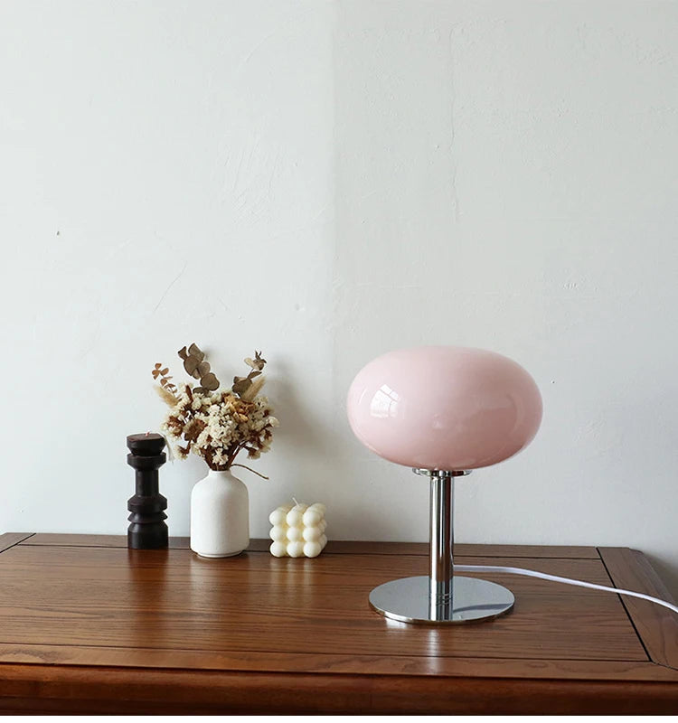 Macaron Trichromatic Glass Lamp