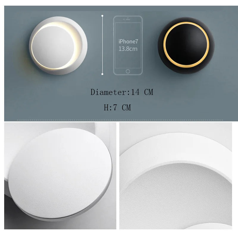 Rotatable 5W LED Wall Sconce