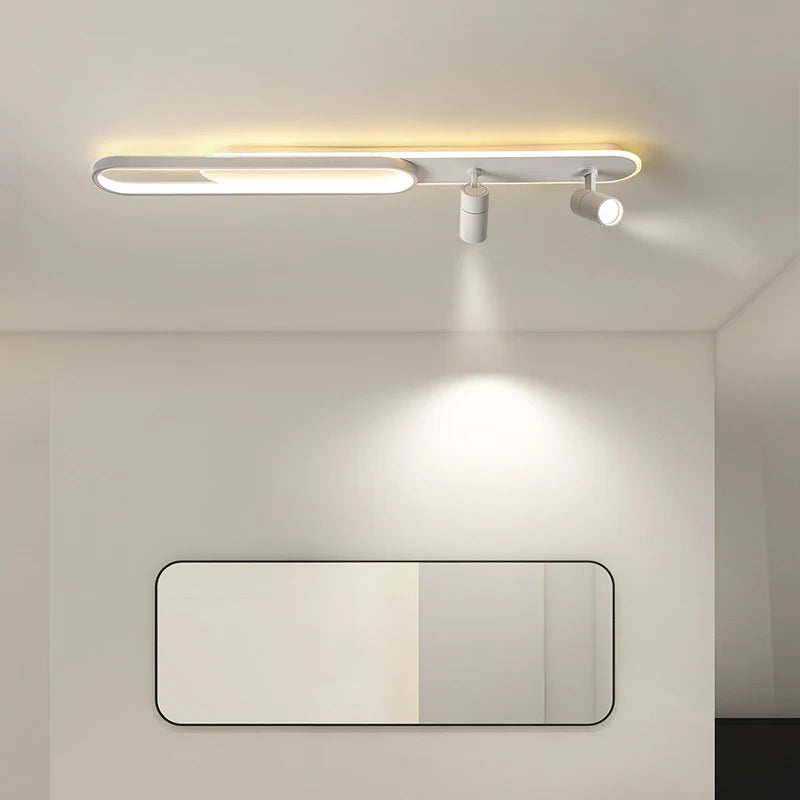Ceiling Light with Adjustable Spotlights