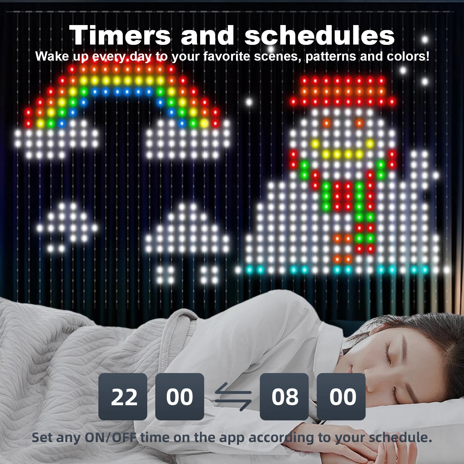 Smart Curtain Lights App Music Sync