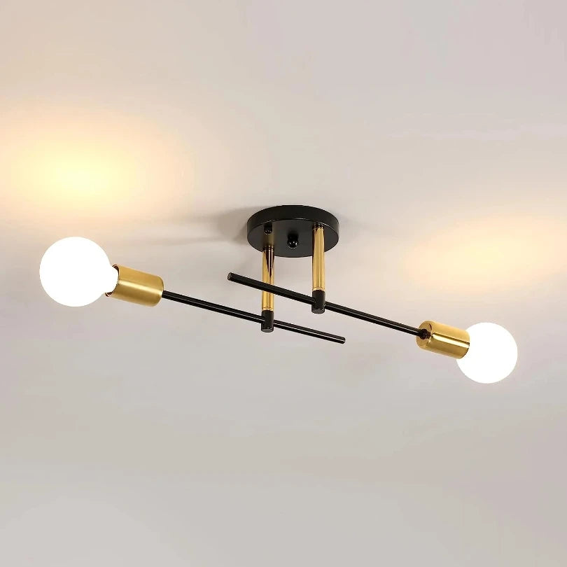Simple Flush Mount Ceiling Chandelier