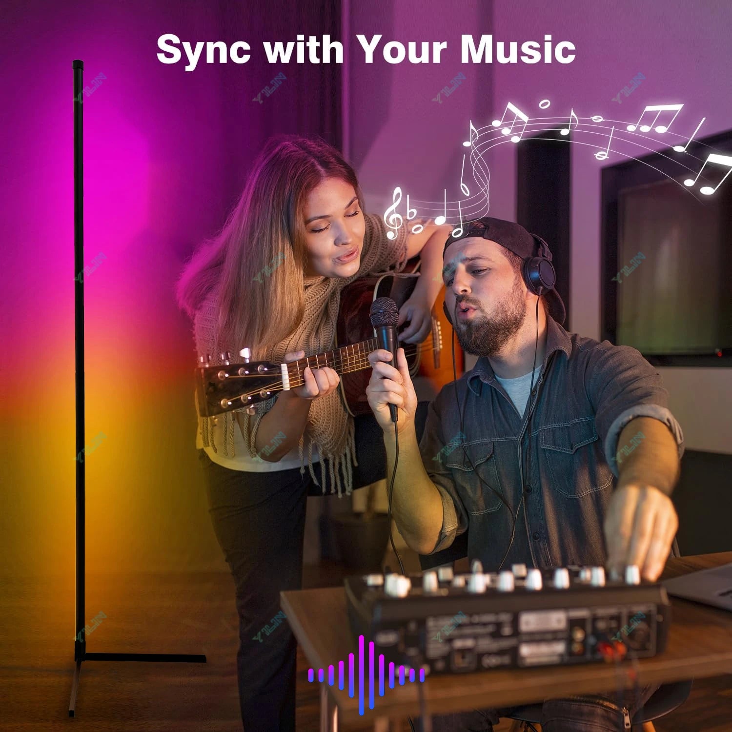 RGB Sunset Sync Floor Lamp