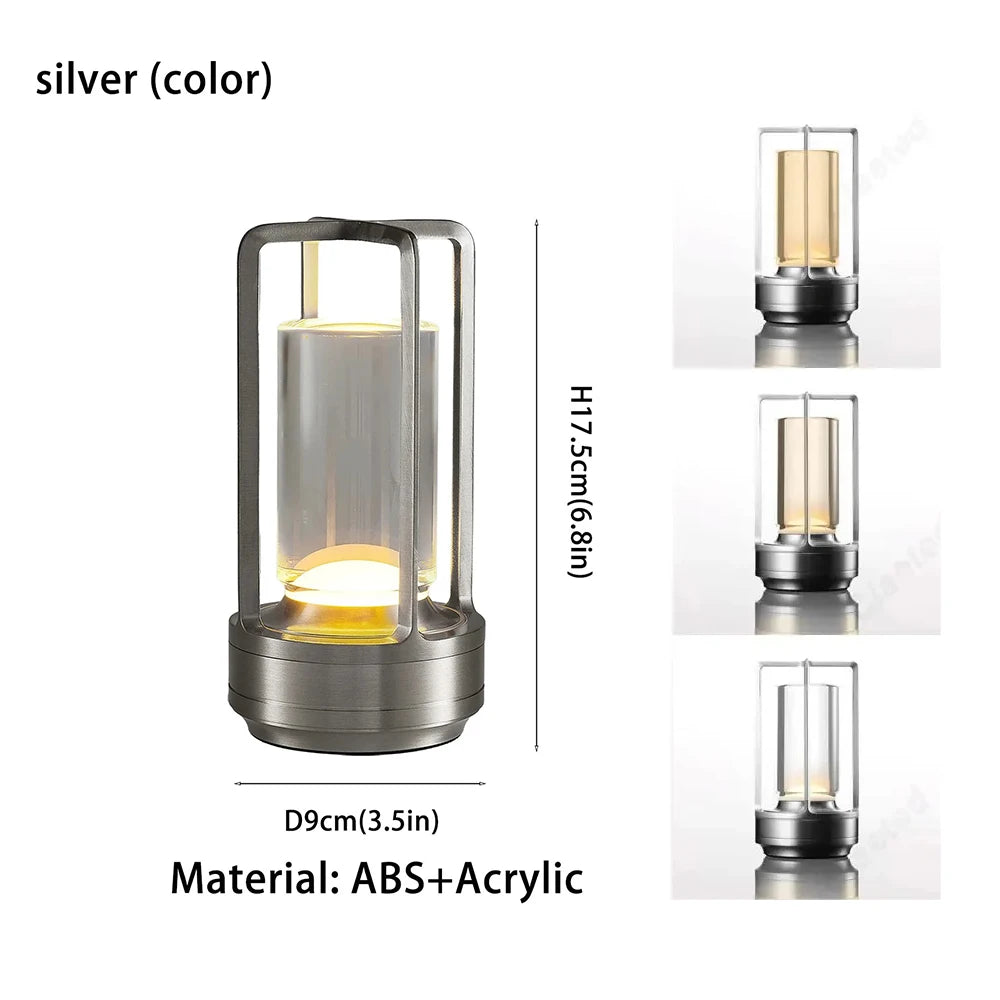 Rechargeable Wireless Touch Table Lamp