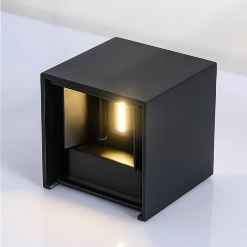Motion Sensor LED Wall Lamp Outdoor Waterproof IP65 Up Down Sconce