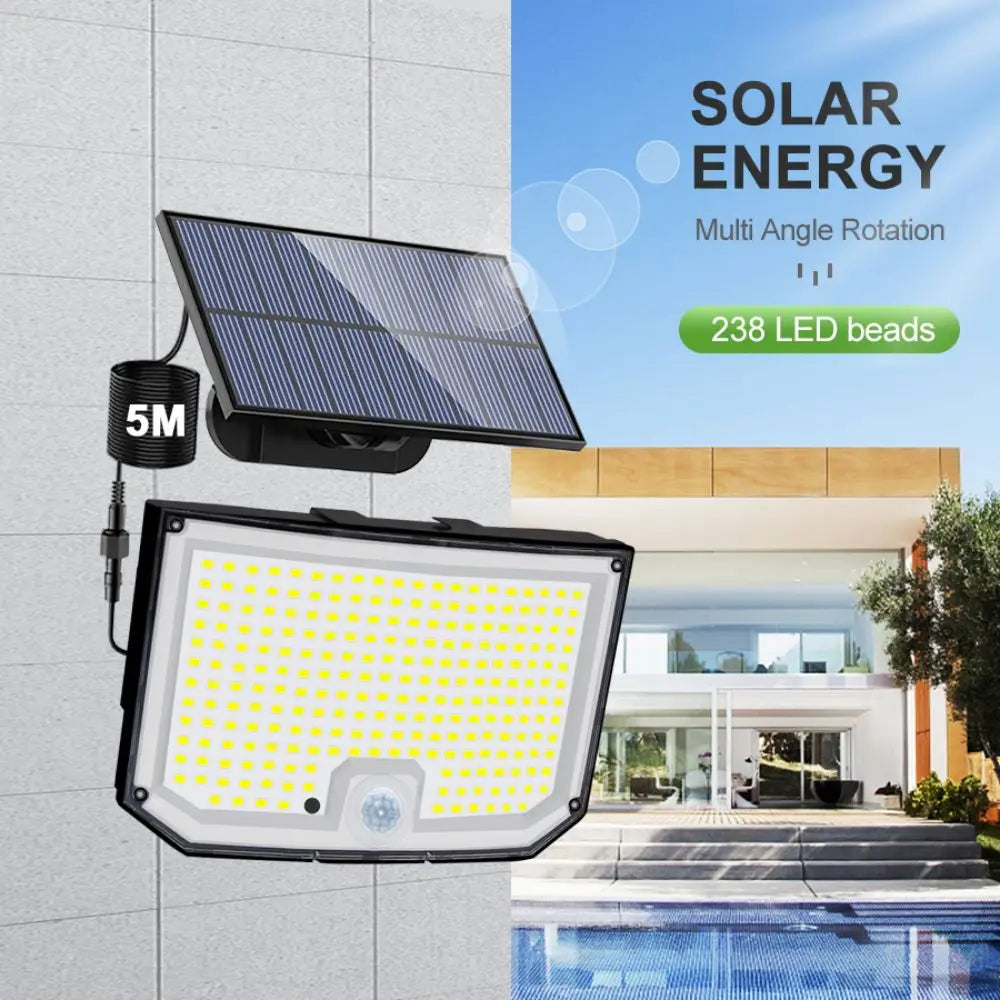 238 LED Solar Motion Sensor Light