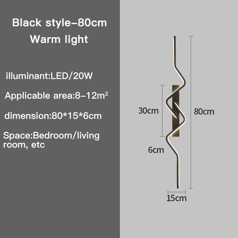 Modern Stairs Wall Light Nordic Living Room lights For Wall Sconce