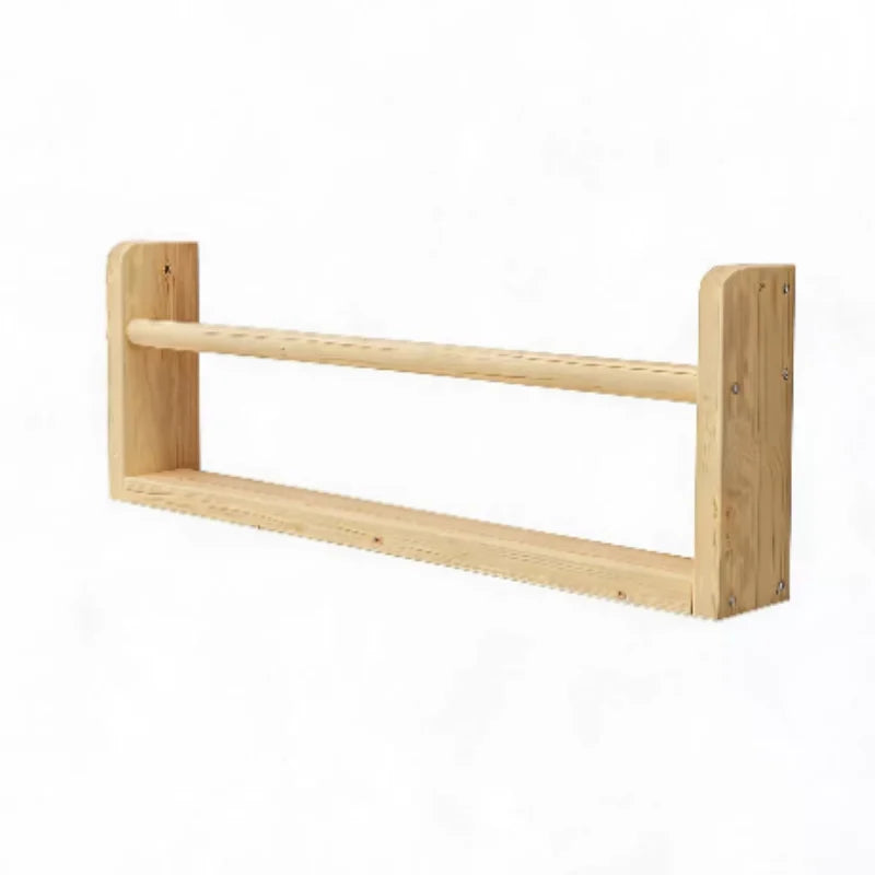 Wooden Kids Floating Bookshelf