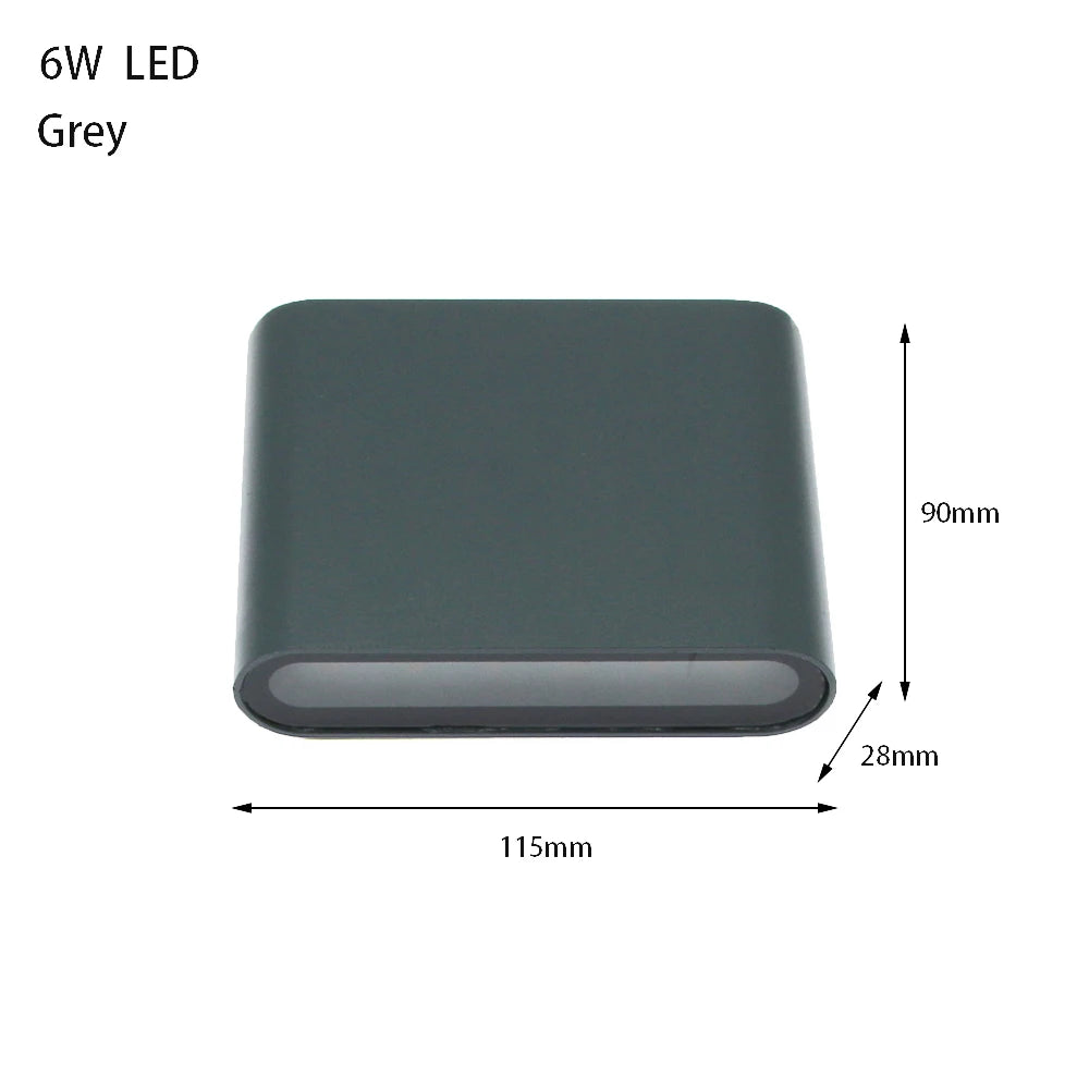 Aluminum LED Outdoor Wall Sconce
