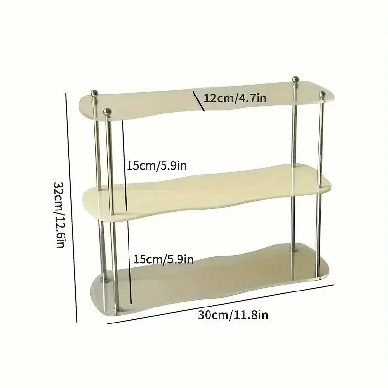 Acrylic Desktop Storage Display Rack