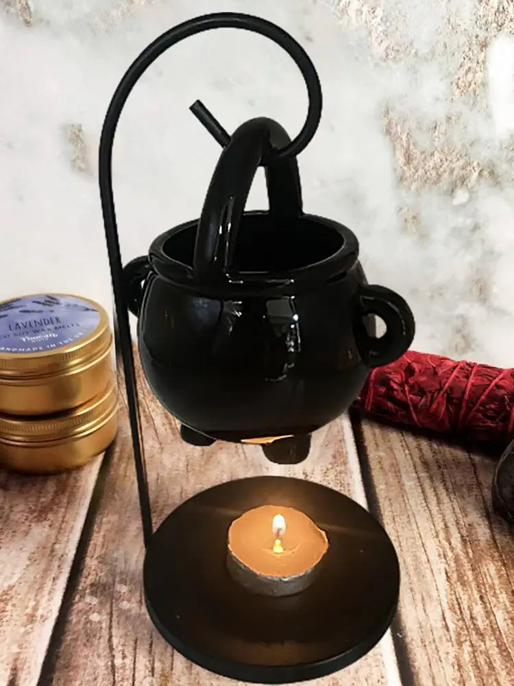 Witch Cauldron Oil Burner