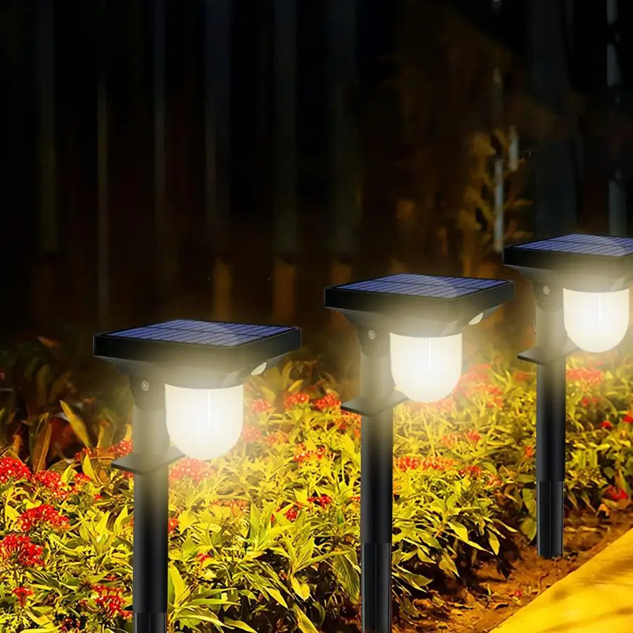 Solar Motion Sensor Pathway Lights