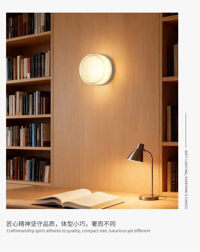 Round Acrylic LED Wall Sconce
