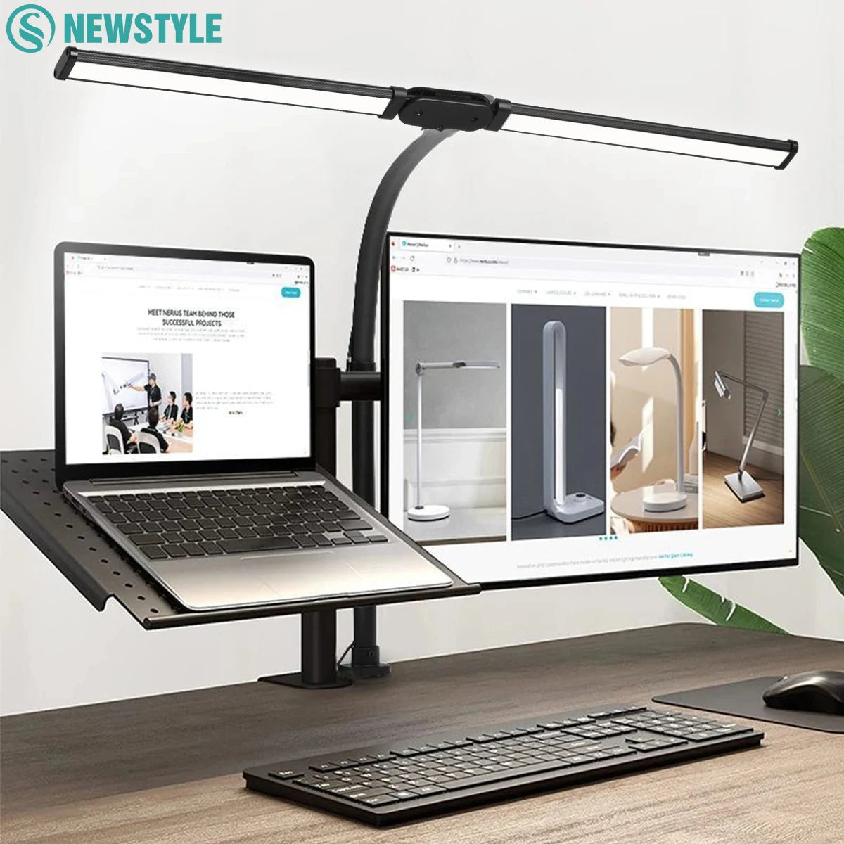 Eye-Care Metal Clip Lamp