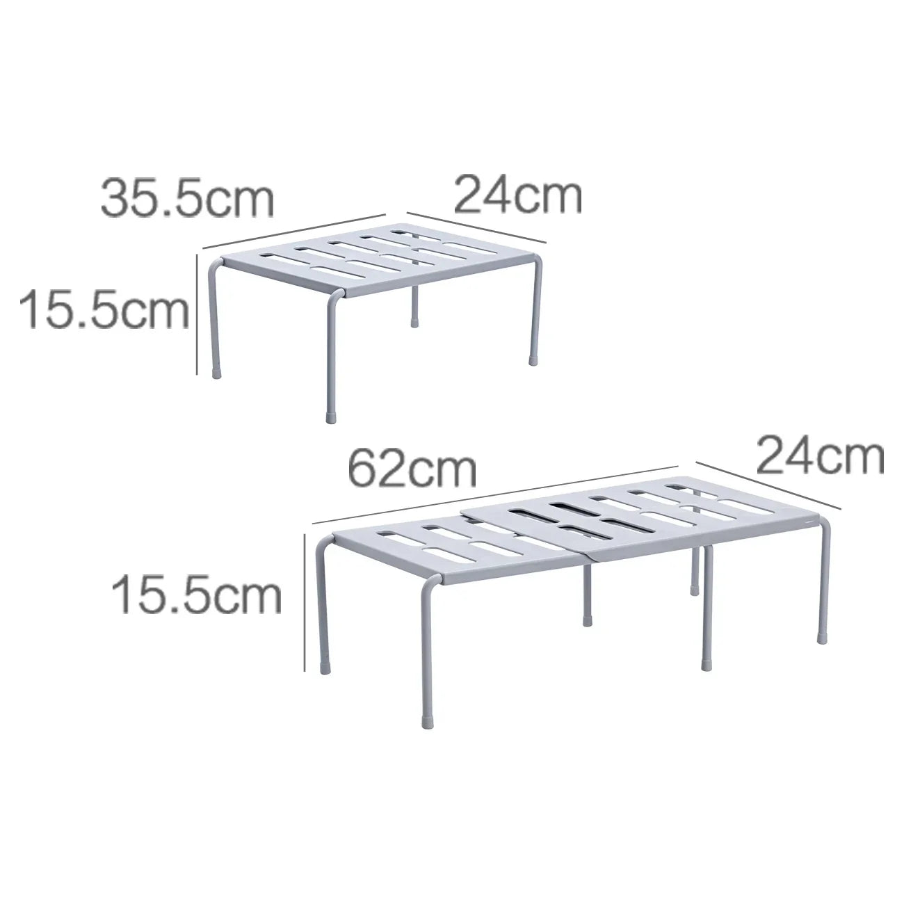 ABS Shoe Rack Extensible Shoe Hanger Storage Space Saving Shelf Telescopic Storage Rack Household Kitchen Cabinet Organizer