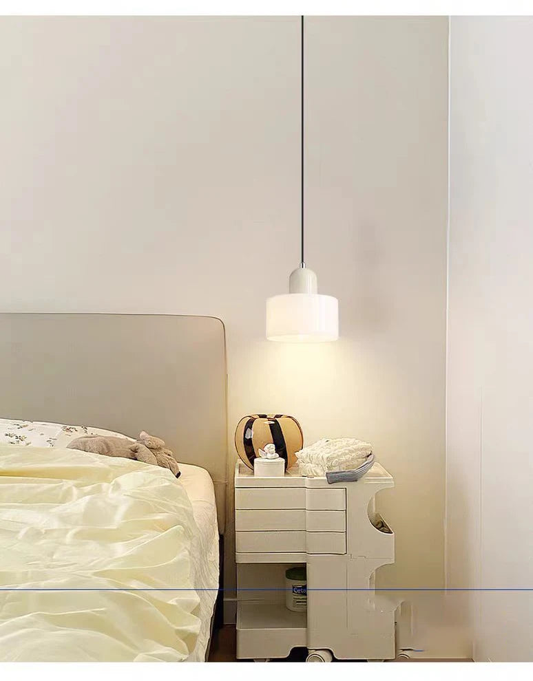 Two Tone Glass Pendant Light