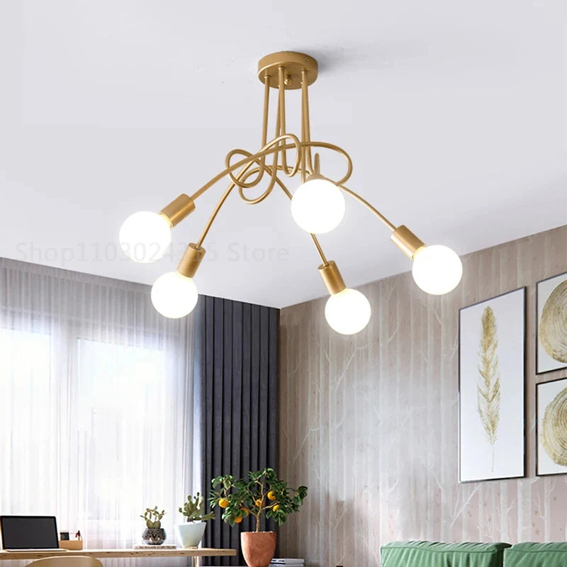 E27 Ceiling Chandelier for Dining Rooms