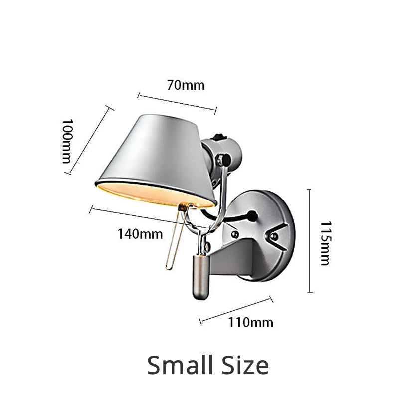 Telescopic Swing Arm Wall Lamp