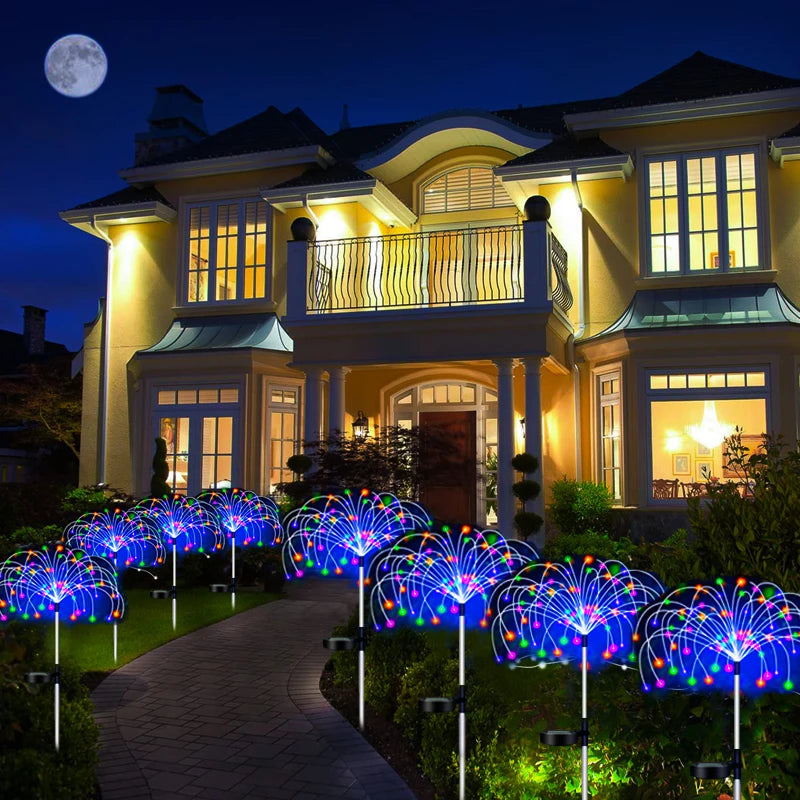 Solar Firework Fairy Garden Lights