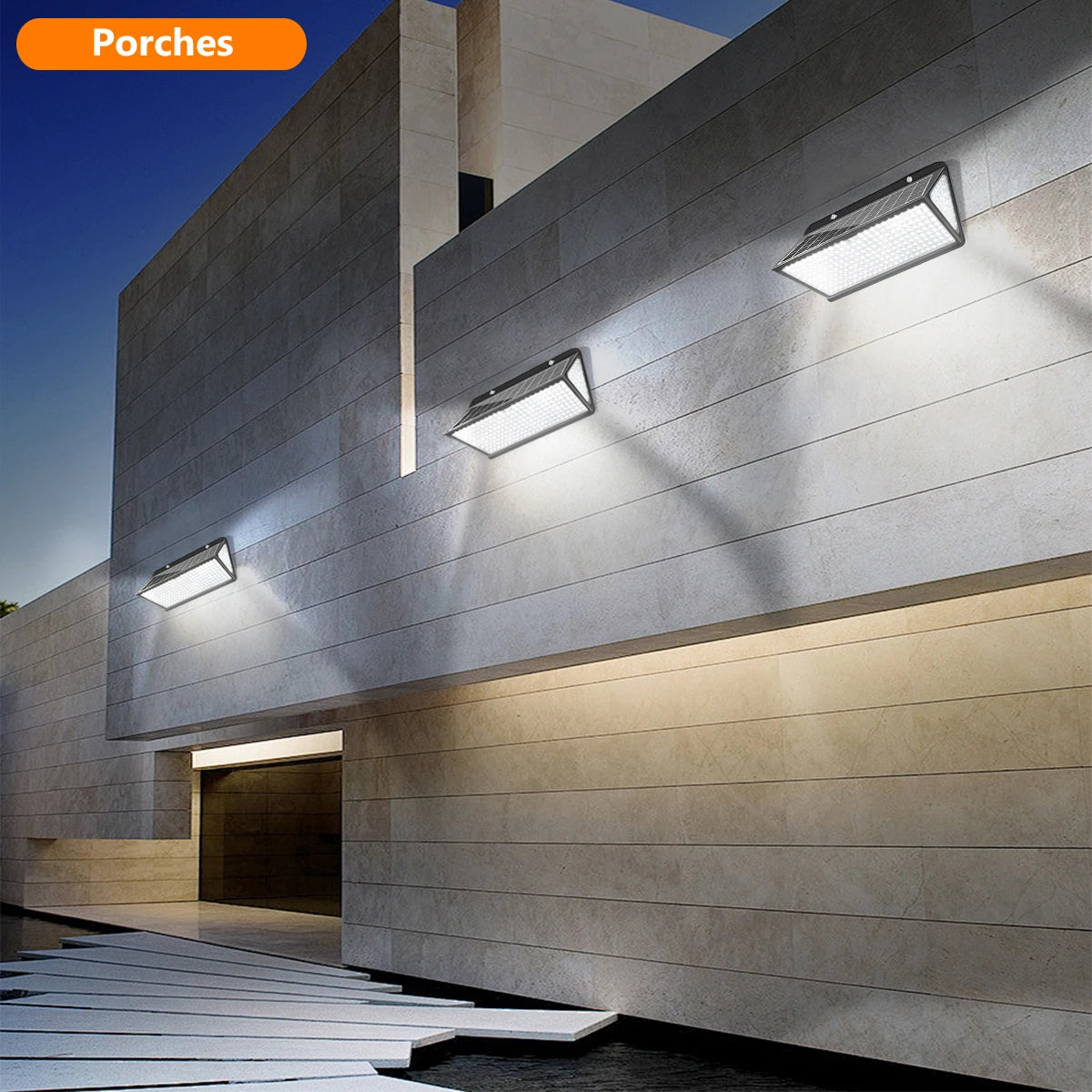 Solar Powered Outdoor Flood Light