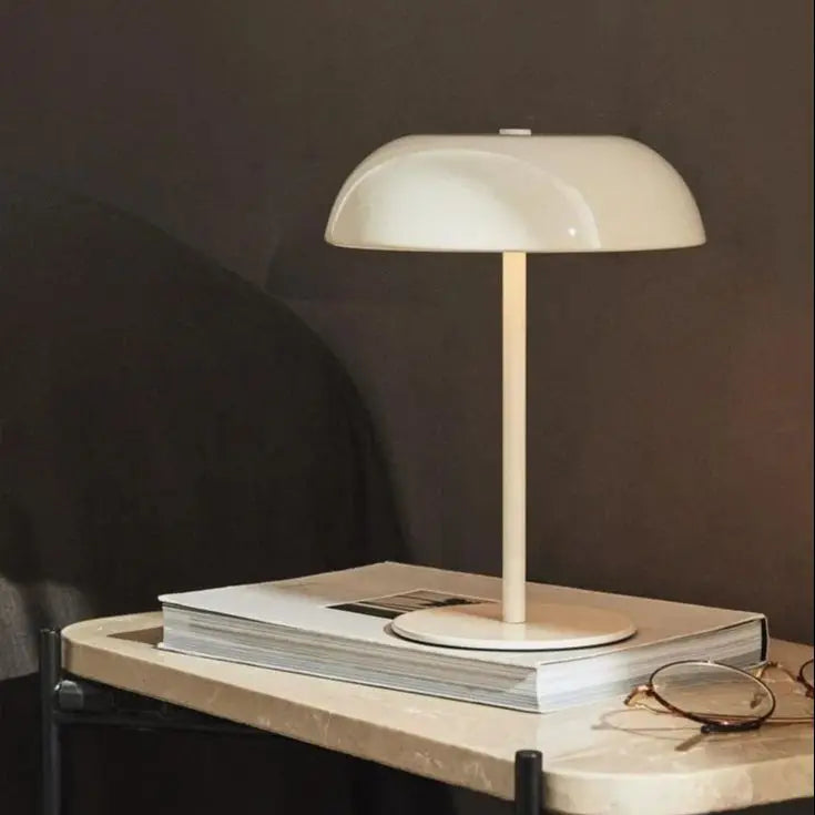 Cordless Rechargeable Mushroom Table Lamp