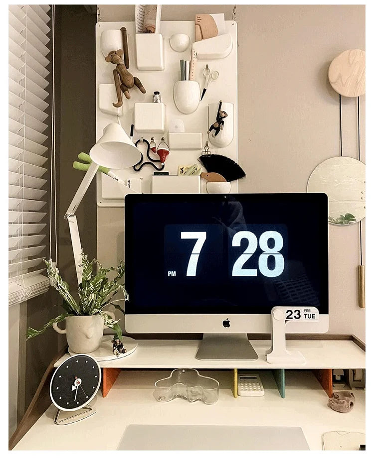 Wall Mounted Storage Rack with Hooks