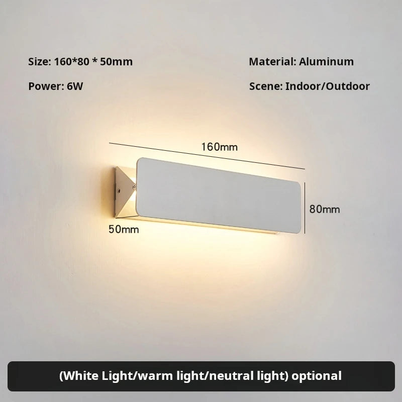 Adjustable Aluminum LED Wall Lamp