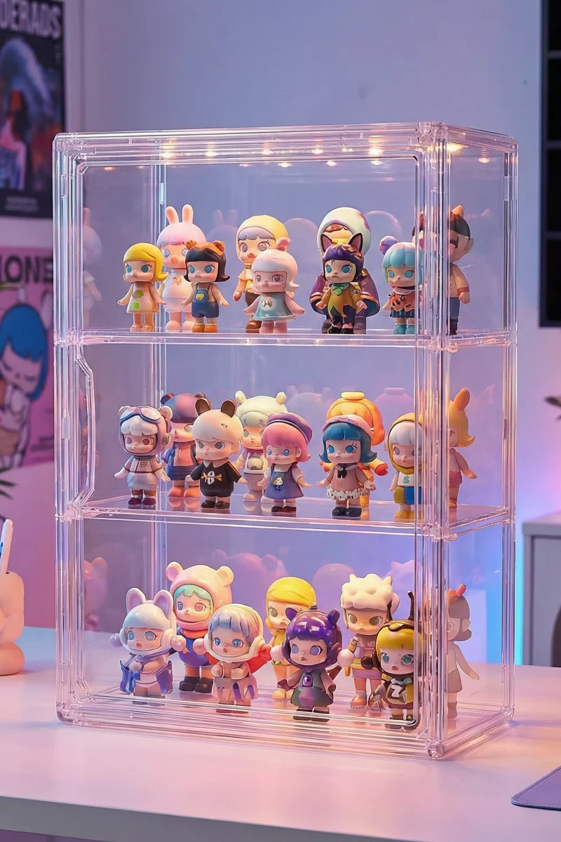 Clear Acrylic Figure Display Case