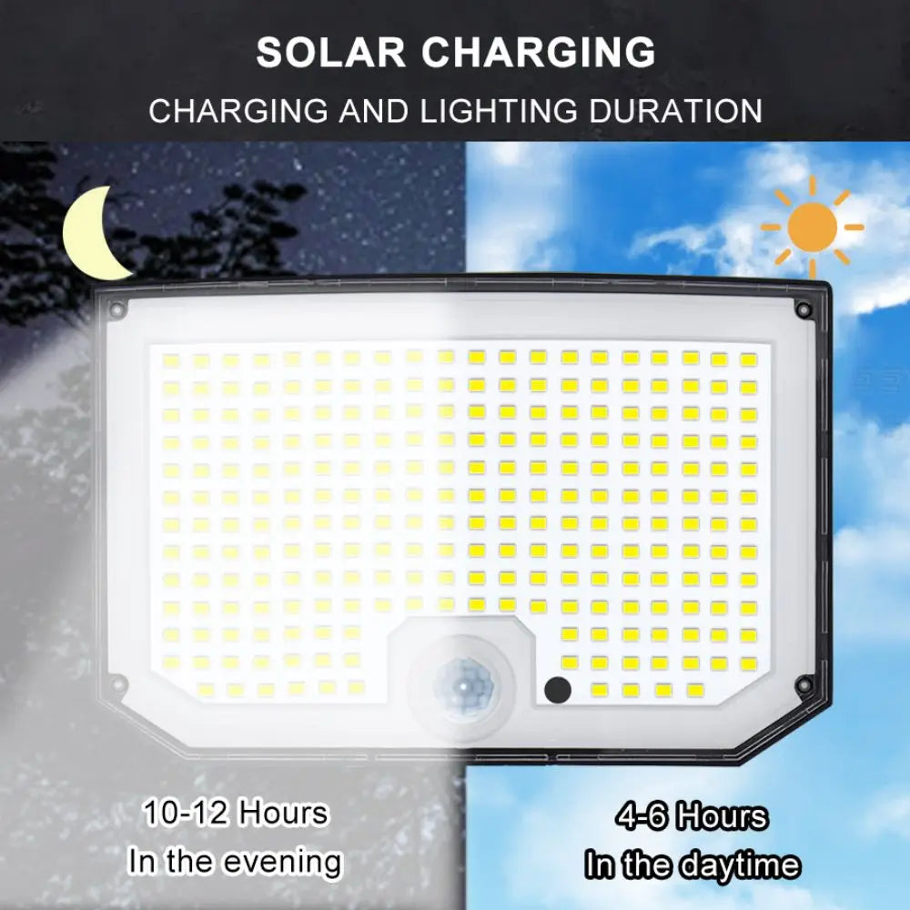 238 LED Solar Motion Sensor Light