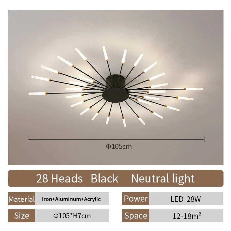 Nordic Modern LED Ceiling Lamp
