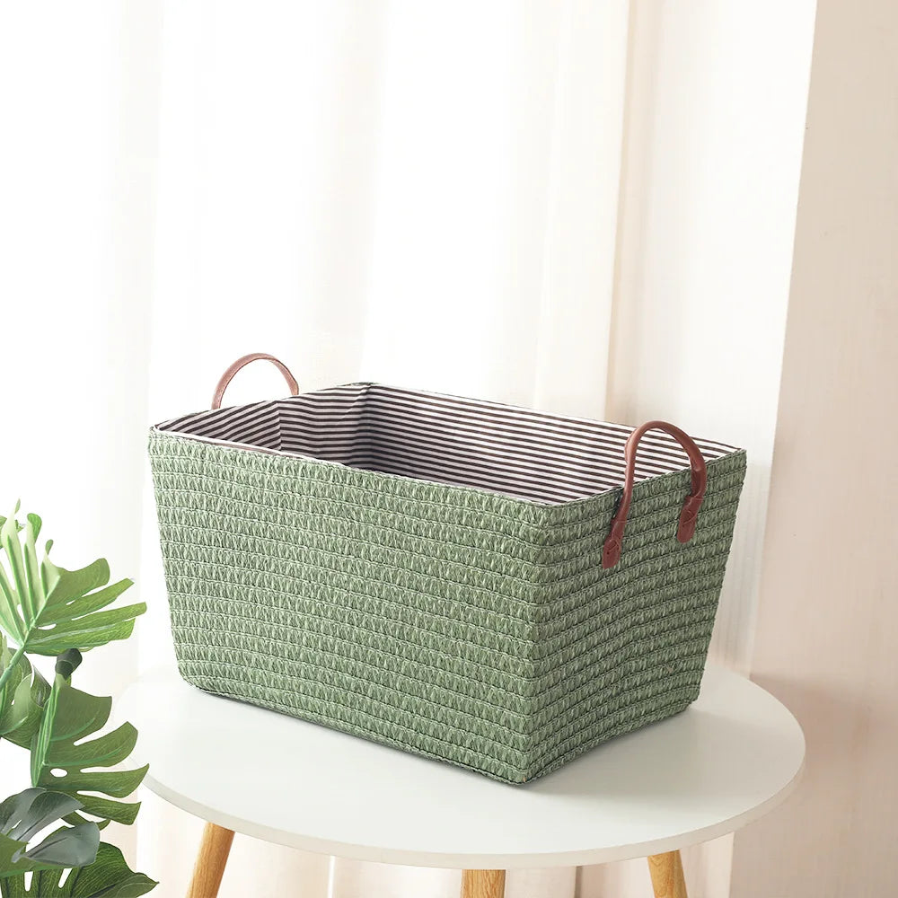 Foldable Woven Storage Basket