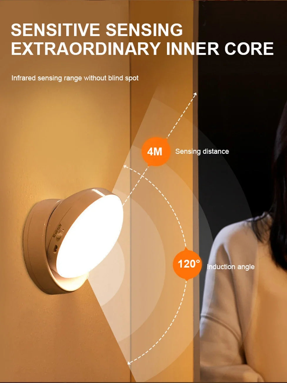 Rechargeable Motion Sensor Night Light