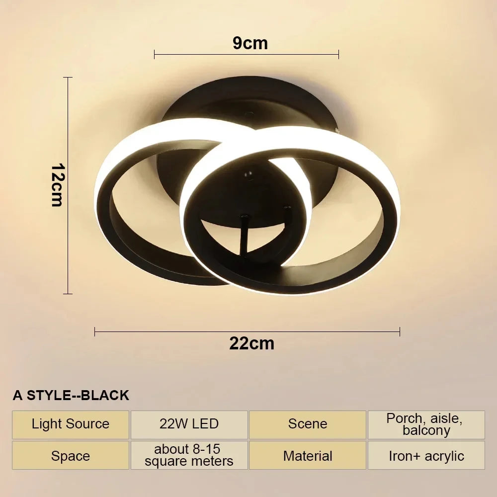 Minimalist LED Aisle Ceiling Light