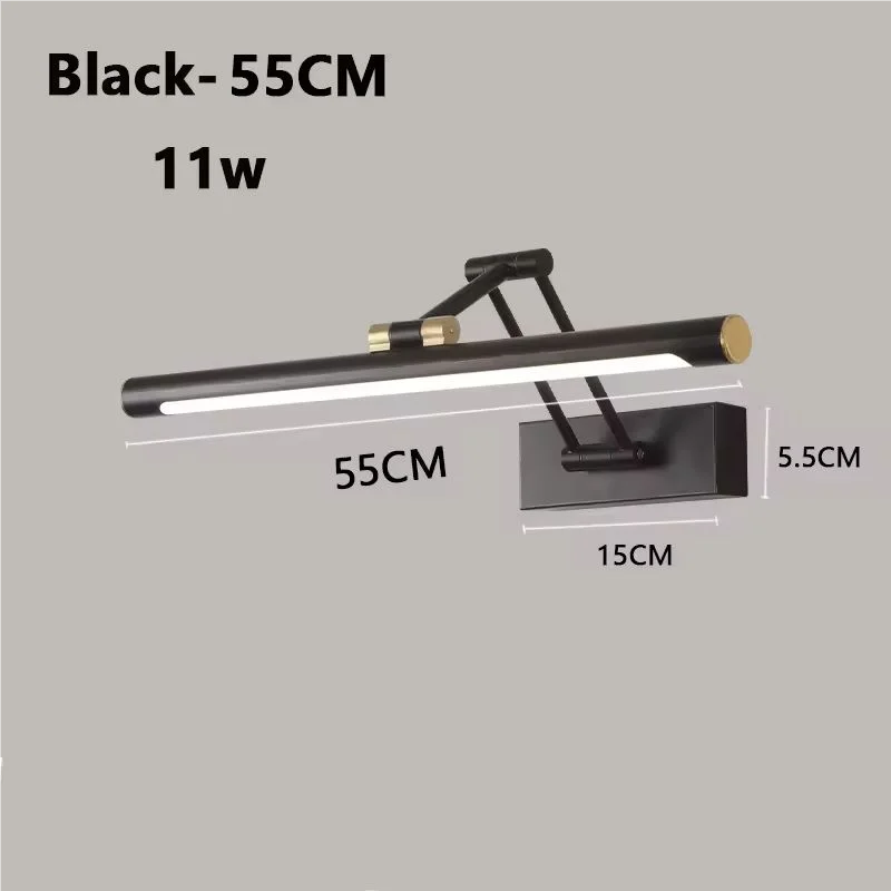 Adjustable Foldable Mirror Light