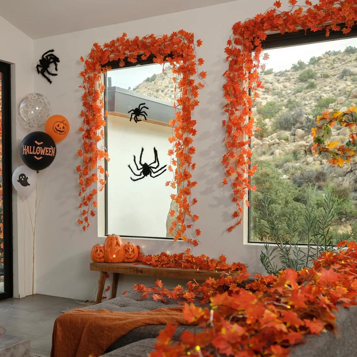Fake Maple Leaf Hanging Vine