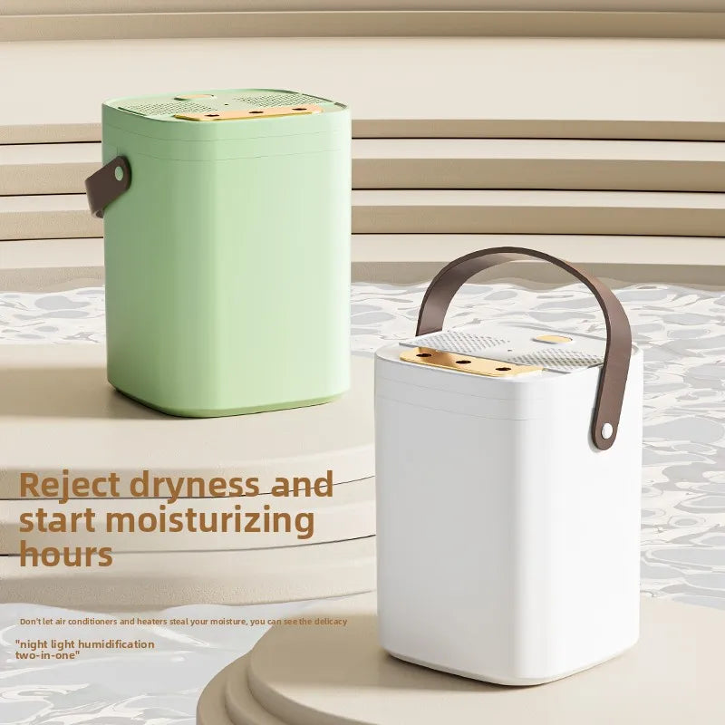 Three nozzle night light humidifier 1.8L large capacity dual filter