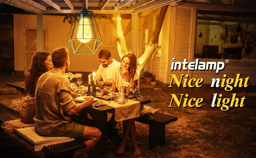 intelamp Long Life 4000mah Solar Pendant Lights Indoor&Outdoor