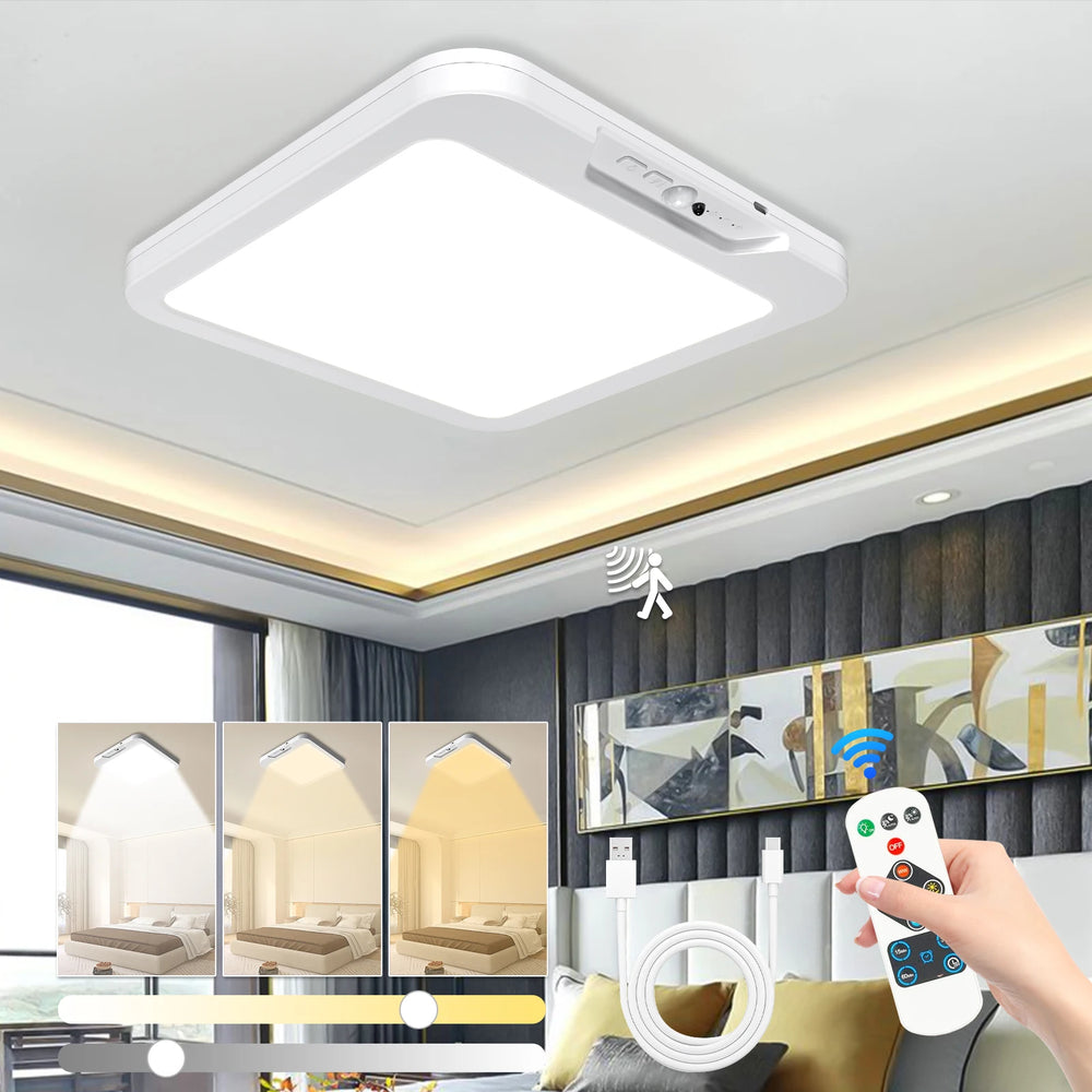Rechargeable Sensor Ceiling Light with Timer