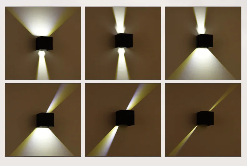Slim LED Outdoor Wall Light