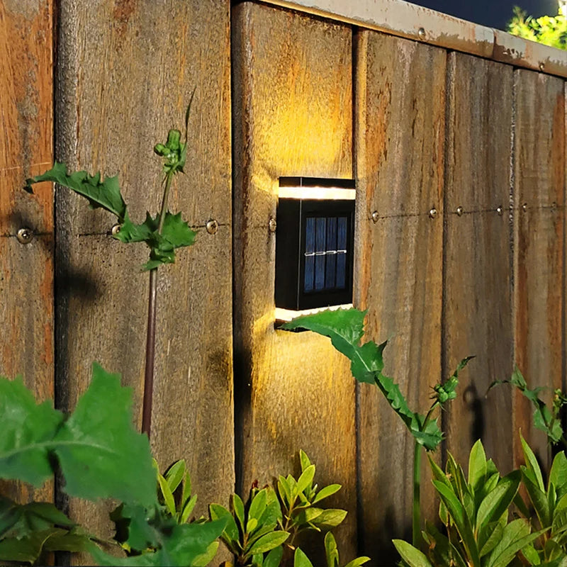 6 LED Solar Wall Washer Light